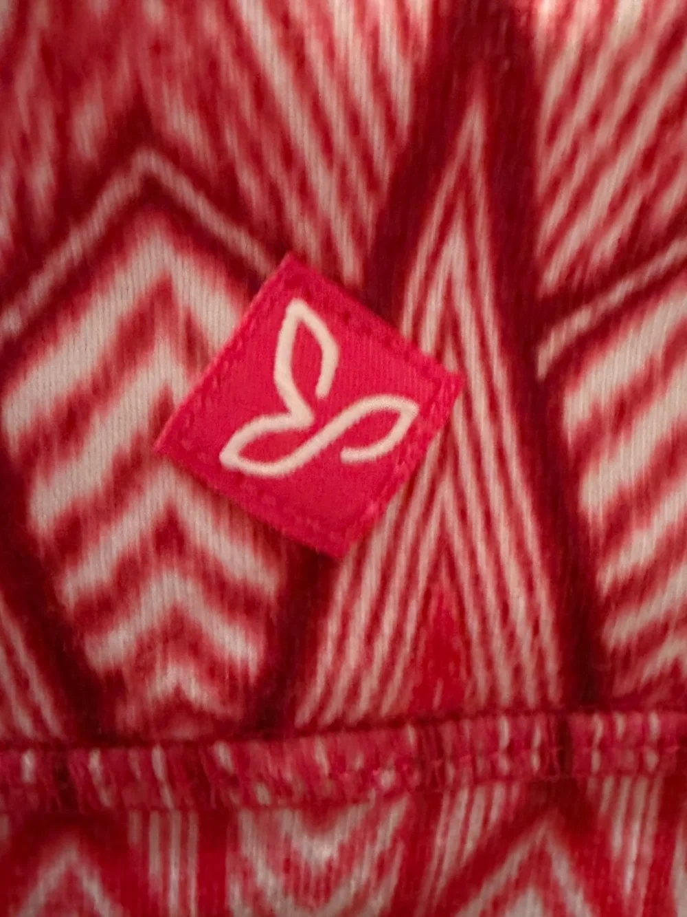 Prana Deedra pink and red skirt in Azalea print.